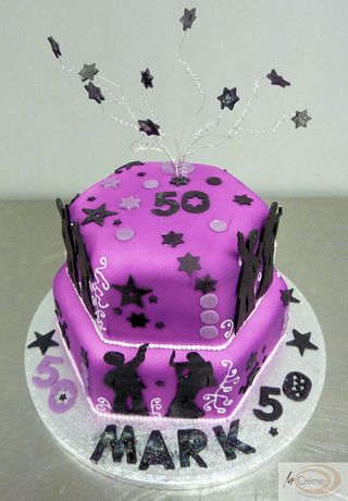 50th Birthday Cakes  Women on 50th Birthday Cakes   La Creme Patisserie Blog