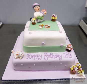 Birthday Cake Picture on Birthday Cakes  70th Birthday Cake With Gardening Theme