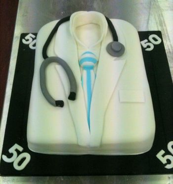 Funny Birthday Cake on Birthday Cakes  Doctor S 50th Birthday Cake
