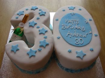 30th Birthday Cake on Birthday Cakes  30th Birthday Cake