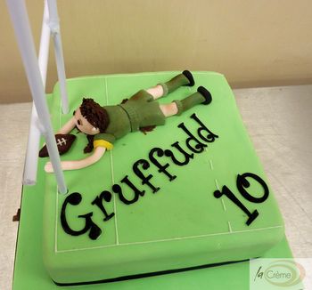 Birthday Cakes on Birthday Cakes  Rugby 10th Birthday Cake S