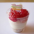 Raspberry Cheesecake Dessert Cup
