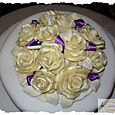 Ivory Chocolate flowers