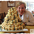 Croquembouche Birthday Cake