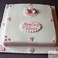 Large Christening Cake