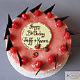 Raspberry Birthday Cake L