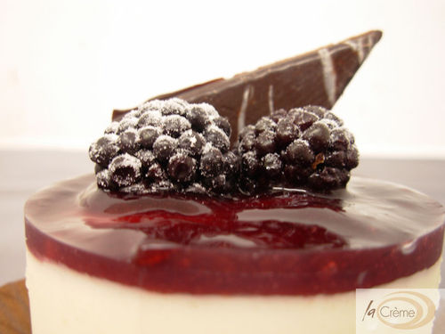 Blackberry cheesecake