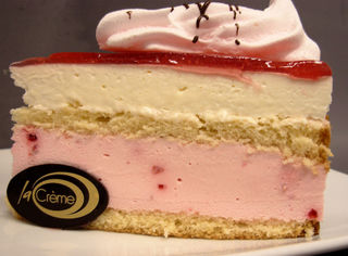 Raspberry Mousse Gateau