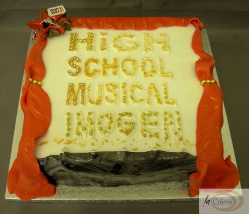 High School Muscial Birthday Cake