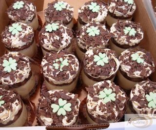 Shamrock Cheesecakes