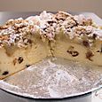 Baked Apple Crumble Cheesecake