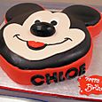 Mickey Mousse Birthday Cake