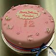 Pink Birthday Cake