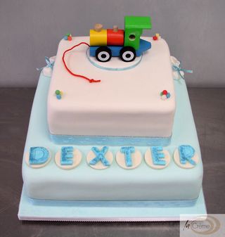 Dexters Christening Cake