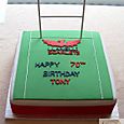 Llanelli Scarlets 70th Birthday Cake
