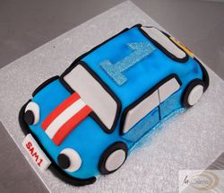 Racing Car 1st Birthday Cake