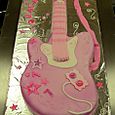 Guitar Birthday Cake