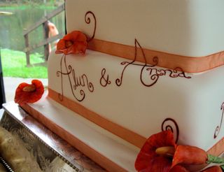 Alun & Anna's Wedding Cake