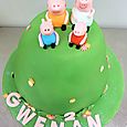 Peppa Pig Birthday Cake