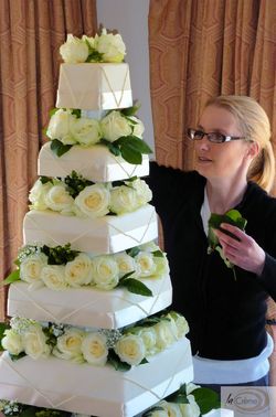 Ivory Wedding Cake 11