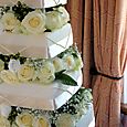 Ivory Wedding Cake 1