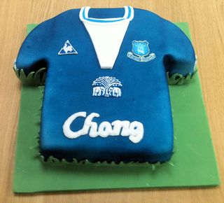 Everton Birthday Cake