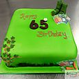 Gardening 65th Birthday Cake