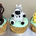 La Creme animal charracter cup cakes