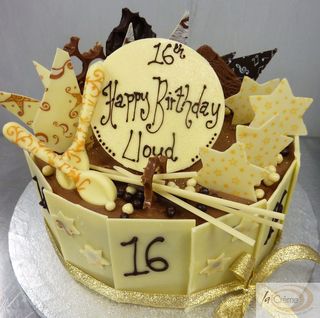 La Creme White Chocolate 16th Birthday Cake S