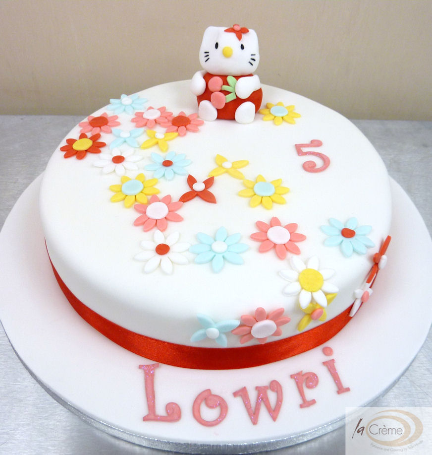 Chanel Bag x Hello Kitty Fondant Cake