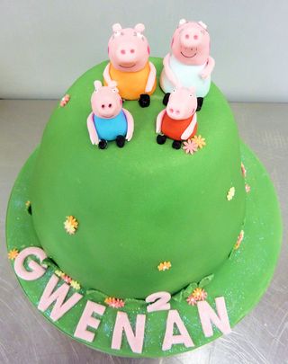 Pepper Pig Birthday Cake