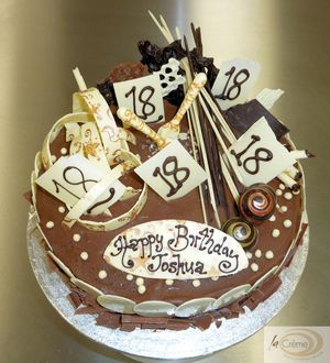 La Creme 18th Birthday Cake