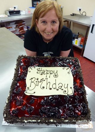 Sian & Black Forest Gateaux