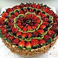 La Creme Fresh Fruit Gateau 2S