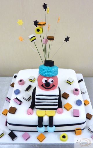 Bertie Basset and his allsorts Birthday Cake S