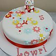 Hello Kitty 5th Birthday Cake