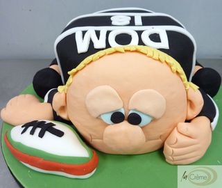 Ospreys Rugby Player 18th Birthday Cake s