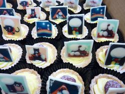 Dessert Canapes for Doug Hyde Art Exhibition