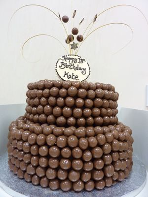 Kates Malteser 18th Birthday Cake