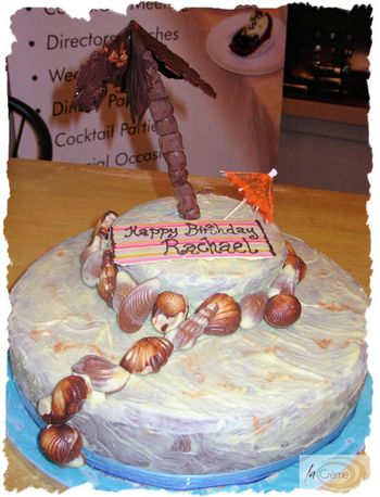 Island Birthday Cake