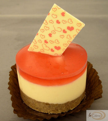 Valentines cheesecake