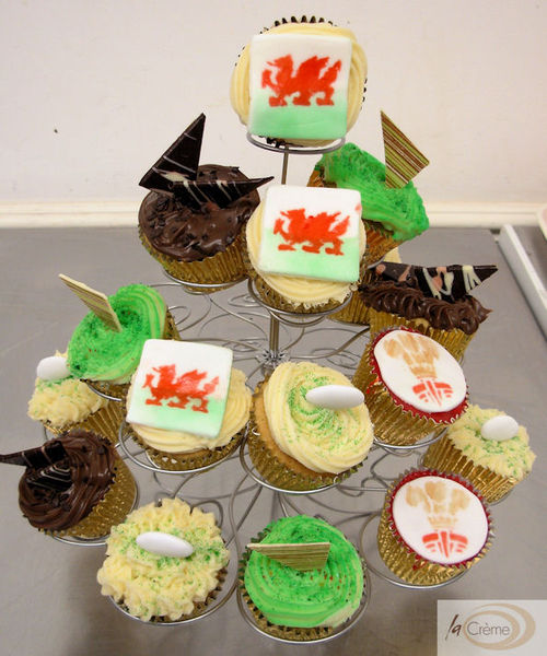 Welsh Cup cakes