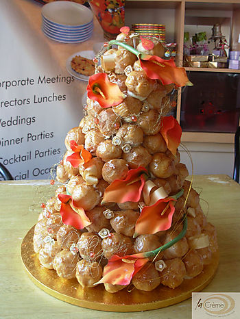 Croqembouche Wedding Cake
